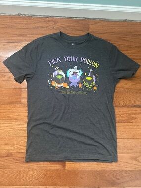 2025 Disney Parks Halloween Pick Your Poison Villains Adult T-Shirt